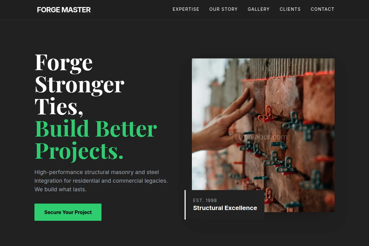 Steel Bricklayer